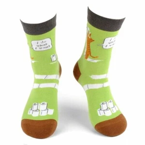 Toilettenpapier - Ultra Premium Neuheit Fun Socken L/XL - Bild 1 von 10
