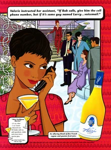ALIZE ALCOHOL BEVERAGE AD #7 RARE 1999 OUT OF PRINT  - Picture 1 of 1