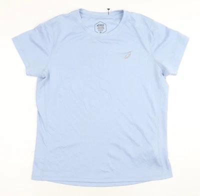 Asics Unisex Blue T-Shirt, Size 12, Jersey Style - Image 1 of 4