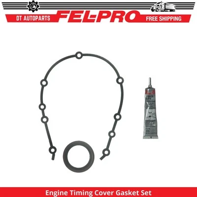 For 1993-1996 Oldsmobile Cutlass Ciera 2.2L Eng Timing Cover Gasket Set Fel-Pro - Image 1 of 2