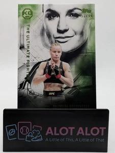 2025 Topps Knockout UFC 57/99 Valentina Shevchenko UF10 Ultimate Fighter Lima  - Imagen 1 de 5