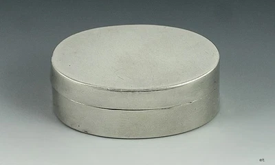 Caja de aroma de vinagreta ovalada georgiana inglesa del siglo XVIII 1798 Foto 1 de 4