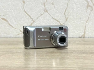 Canon PowerShot A460 Ai AF Digital Camera 5.0 Megapixel 4x Optical Zoom Worker - Picture 1 of 11