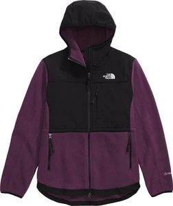 The north face Denali Hoodie jacket Full Zip Black Purple NF0A7UR7V6V - Picture 1 of 15
