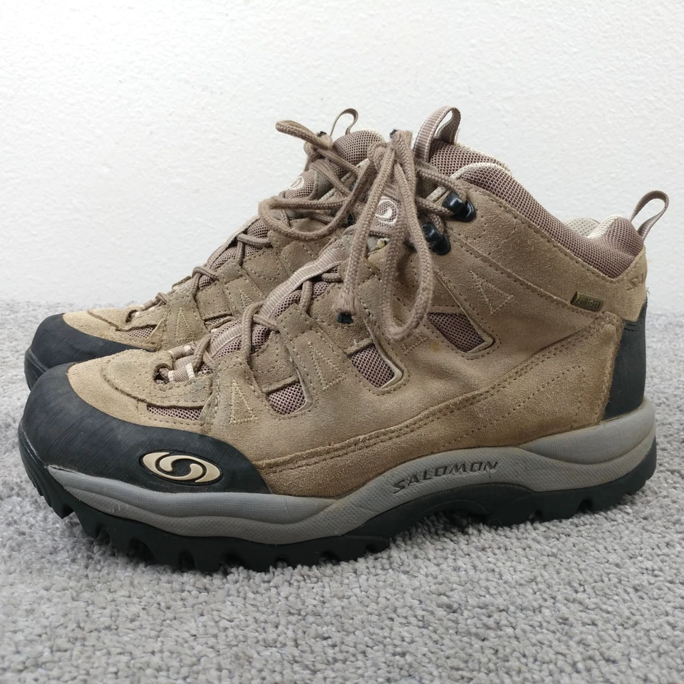 Salomon Canyon Mid GTX Botas de Senderismo Impermeables para Mujer 8.5 Marrón SIN PLANTILLAS Foto 1 de 4