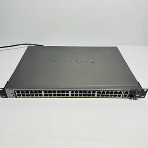 Netgear ProSafe M4100-50G-POE+ 48 Port Managed Gigabit PoE+ Switch GSM7248P - Picture 1 of 9