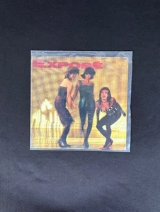 Expose ~ Point of No Return / Extra Extra 45 w Picture Sleeve 1987 Arista VG+/G+ - Picture 1 of 8