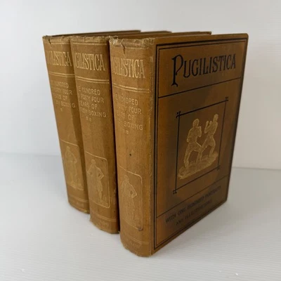 Pugilistica The History of British Boxing Henry Downes Miles 1906 Antique Set - Image 1 of 4