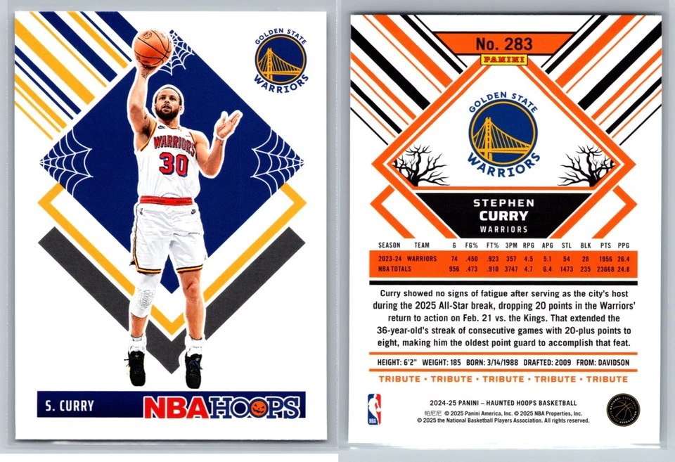 2024-25 Panini Haunted Hoops BASE #201-300 #1-25 Extended U Pick Complete a Set! - Image 1 of 1