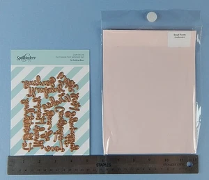 ¡ARTESANOS! Spellbinders: Our Favorite Font Sentiment Set - Imagen 1 de 1