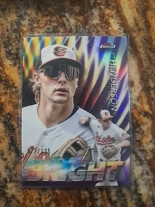 2024 Finest #FSB-9 Gunnar Henderson Future So Bright Purple Refractors #/125 - Bild 1 von 2