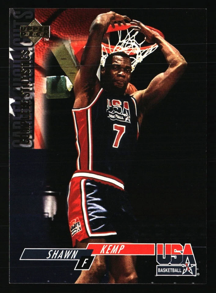 Shawn Kemp Basketball Cards - You Pick - Seattle SuperSonics Cavaliers - Part 4 - Image 1 of 1