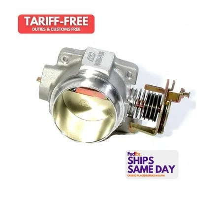 Bbk 1652, One Natural Aluminum 70Mm Throttle Body - Fits 01-03 Mustang 3.8L  - Image 1 of 4