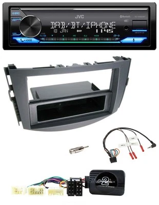 JVC Bluetooth DAB USB Lenkrad Autoradio für Toyota RAV-4 2006-2011 - Bild 1 von 4