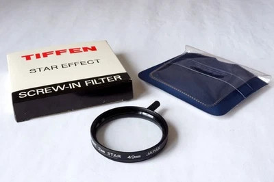49mm Screw-In Filter TIFFEN 4 POINT 2mm STAR EFFECT Made in JAPAN Unused in Box - Image 1 of 4