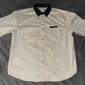 Camicia Converse con bottoni grande manica lunga casual Western Japan - Foto 1 di 20
