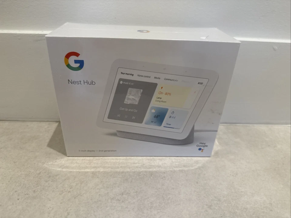 Google Nest Hub (2nd Gen.) Smart Display - Chalk (GA01331-US) - Image 1 of 1