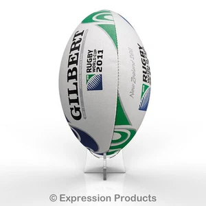 Acrylic Rugby Ball Display Stand holder for Signed Autographed Ball - Picture 1 of 14