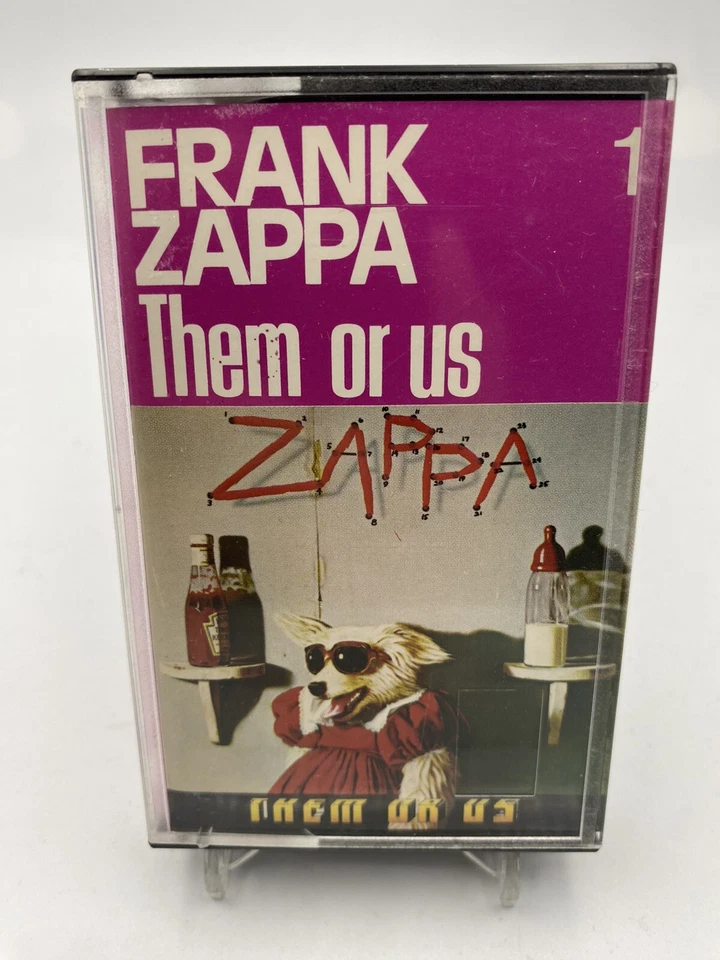 MUSICASSETTA TAPE VG Frank Zappa – Them Or Us VOL 1 Jazz Rock - Immagine 1 di 3
