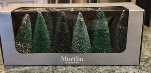 Martha Stewart Brillante Botella Pequeña Brillante Navidad Juego de 5 pulgadas de 12 Nuevo en Caja - Imagen 1 de 3