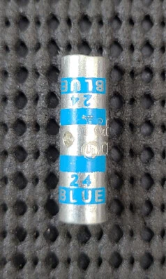 T&B 54505 铜 SPLICE CONNECTOR 35KV 6AWG 代码 24 色蓝色 - 批量 34 件 — 第 1/3 张图片