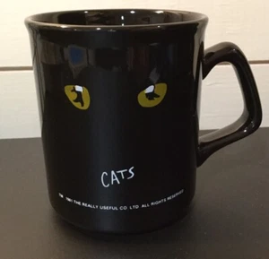 Cats Broadway Vintage 1981 Play Musical Kaffeebecher Tasse The Really Useful Co. - Bild 1 von 5