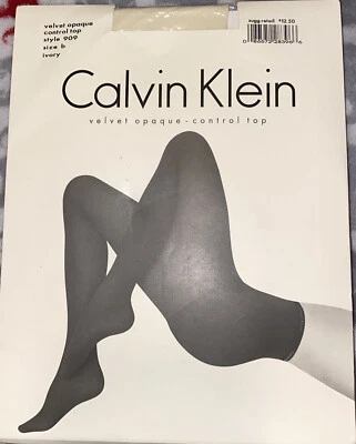 Nuevo Top Calvin Klein 909 Terciopelo Control Opaco Marfil Talla B Hecho en EE. UU. De Colección Foto 1 de 4