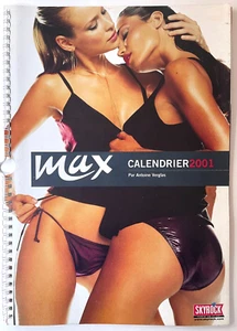 Antoine Verglas French Max Fashion Model Calendar 2001 - Picture 1 of 3