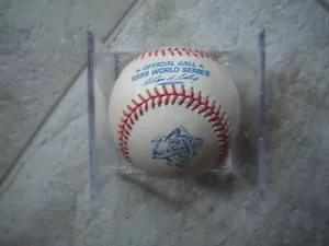 1999 Official World Series Selig ML Baseball Unsigned NY Yankees/Atlanta Braves - Picture 1 of 1