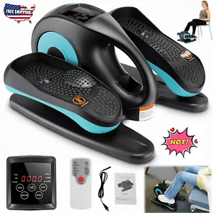 Electric Ellipse Leg Exerciser Under Desk Elliptical Seated Foot Pedal Exerciser - Picture 1 of 16