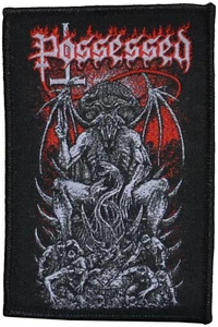 POSSESSED - Pentagram Throne - 7 cm x 10,5 cm - Patch - 167048 - Imagen 1 de 1