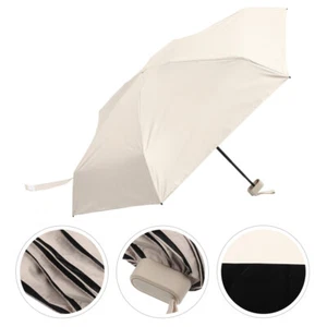 Faltbarer Regenschirm UV-Schutzschirm Terrasse Poncho Erwachsene Mädchen Reisen - Bild 1 von 12