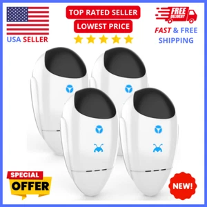 Pest Control Ultrasonic Repeller 2025 4 Pack Effective for Mice,Mosquitoes,Other - Picture 1 of 2