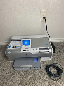 HP Photosmart D7260 Digital Photo Inkjet Printer Touchscreen - Picture 1 of 9