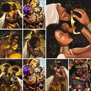 African American King Queen Posters Prints Wall Picture Canvas Paintings