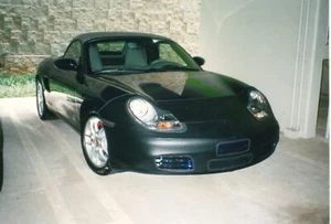 Colgan Front End Mask Bra 2pc.Fits Porsche Boxster S 2003-2004 W/O License Pl - Picture 1 of 2
