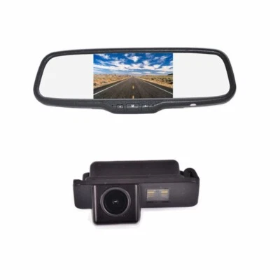 Rear View Backup Camera Mirror Monitor for Ford C307 MK2 Fiesta S-max Kuga BA7 - Image 1 of 4