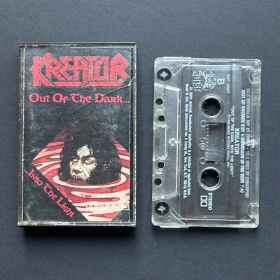 Kreator - Out of the Dark ...Into the Light Cassette tape - 1988 Noise METAL - Image 1 of 2