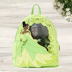 Loungefly Disney The Princess and the Frog Lenticular Mini Backpack Travel Bag - Picture 1 of 6