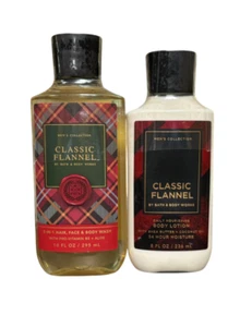 Bath & Body Works Classic Flannel 3-in-1 Hair, Face, & Body Wash + Bodylotion - Bild 1 von 1