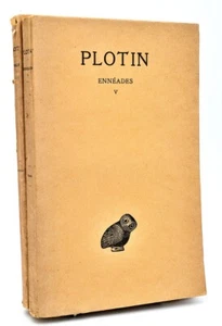 Plotin : ENNEADES (V). Les Belles Lettres, bilingue grec, 1931 - Picture 1 of 1