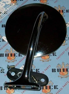 1948-1953 BUICK OLDS PONTIAC CHEVY LEFT/DRIVER SIDE OUTSIDE MIRROR - Picture 1 of 3