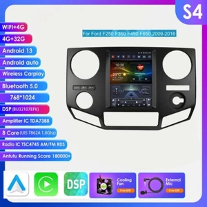 For Ford F-250 F-350 Super Duty F450 F650 Stereo Radio Android 13Carplay GPS DSP - Picture 1 of 24