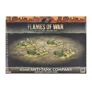FLAMES OF WAR SOVIET 76MM ANTI-TANK COMPANY - NEW AND SEALED - Bild 1 von 2