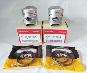 FOR Honda 125cc C92 CA92 Piston & Ring Set Oversize 0.75 1pair New - Picture 1 of 5