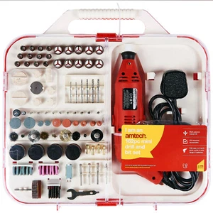 162pc Dremel Style Electric 130w Rotary Mini Drill Plus Bit Set Jewellery Making - Picture 1 of 10