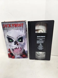 Jack Frost (VHS, 1997, Lenticular Box Art) Rare Horror - Foto 1 di 9