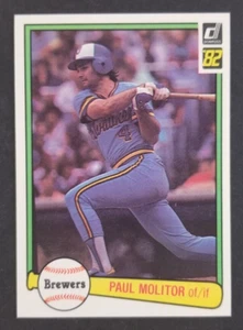 Tarjeta de béisbol Donruss 1982 Paul Molitor #78 (nuevo) - Imagen 1 de 2