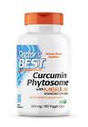 Phytosome de curcumine Doctor's Best avec Meriva 500 mg 180 capsules végétales, articulations