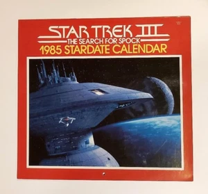 Star Trek: The Search for Spock 1985 Calendar / Unused Near Mint Condition - Bild 1 von 2